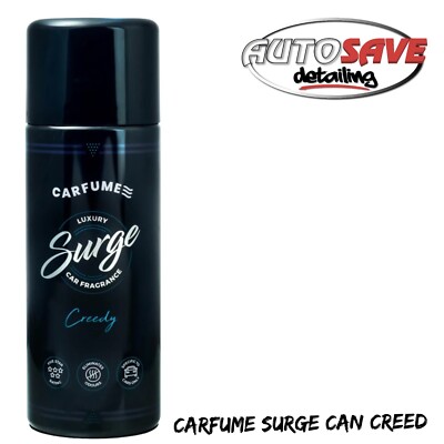 Carfume Air Freshener CREEDY Surge Can 400ml Deodoriser For Car