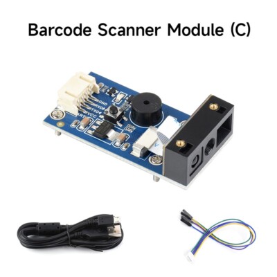 Waveshare 2D Codes Scanner Module Support High Accuracy Barcode Scanning Barcode