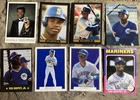 Ken Griffey Junior 1989 Non Branded Rookie Cards. 8 Card Lot. Rare
