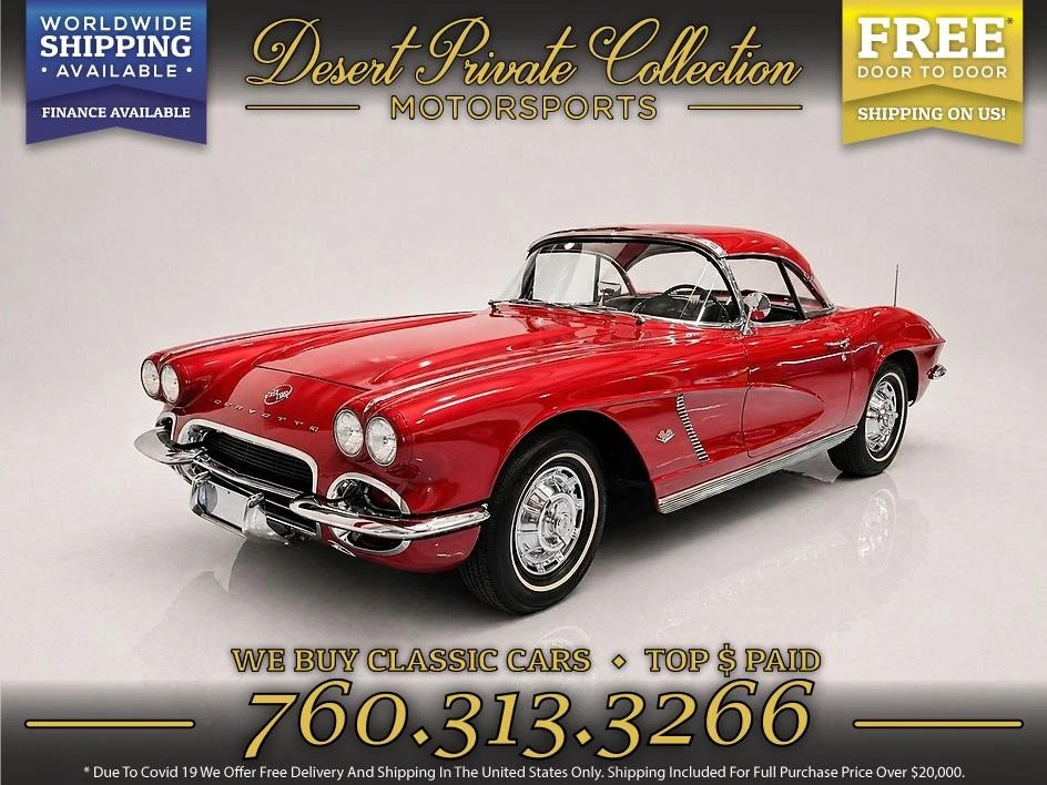 Preços baixos em Chevrolet Corvette 1962 Carros e Caminhões | eBay