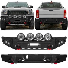 Visida Front Rear Bumper For 2019-2023 Ford Ranger Wwinch Plate Round Light Visida Front Rear Bumper For 2019-2023 Ford Ranger Wwinch Plate Round Light