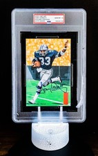 Tony Dorsett Goal Line H.O.F. Art Autograph, 0767/5000 #154 / PSA Auto GEM 10
