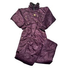 Vintage Ski Suit One Piece Snowsuit 90s Retro...