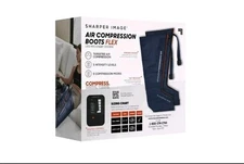 Sharper Image Air Compression Boots Flex Leg Recovery System , Small-Medium