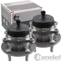 2X SKV Radnabe MIT Radlager Hinten Passend FüR Hyundai Santa FE I SM Santa FE II