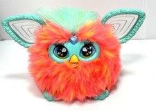 Furby Coral,Interactive Plush Toy, Hasbro ,GUC Works - Voice Activated