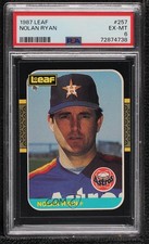 1987 Leaf Canadian Nolan Ryan #257 PSA 6 HOF 0i7l