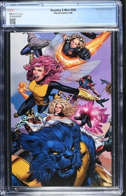 Marvel (9/08) Uncanny X-Men #500 - CGC 9.8 - Top Pop! Greg Land