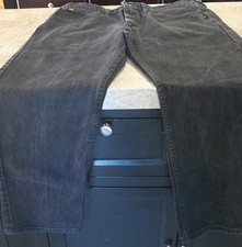 Vintage Lee Black Jeans Regular Fit 100 Cotton Denim