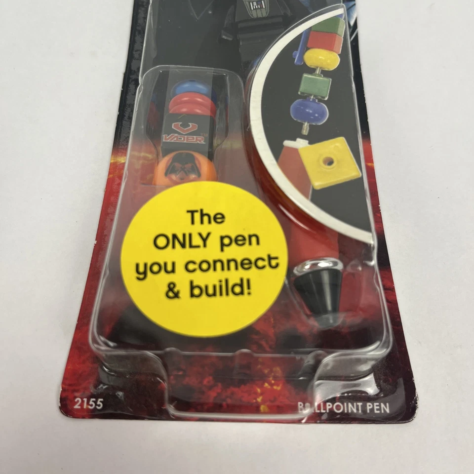 LEGO Star Wars 2006 2155 Darth Vader Pen Writing System Mini Figure *NEW* - Image 4 of 4