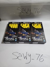 Official Nerf Rival 150x Rounds High Impact Ammo Balls NEW- 3 packs of 50