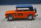 Vtg 1969 Matchbox Lesney Superfast Orange Field Car 179 AC Filters Diecast Car