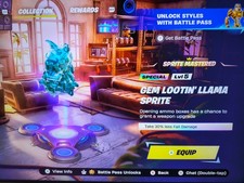 Fortnite-GEM LOOTIN LLAMA Spirit level 5