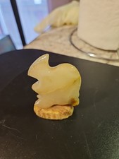 Vintage Carved Real Stone Fish
