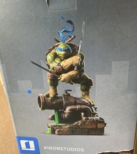 Turtles Leonardo 1:10 Iron Studios Statue Neu...