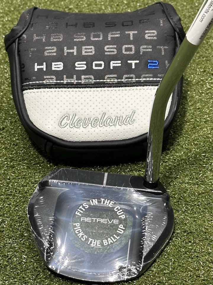 Cleveland HB Soft 2 Black Retreve Putter LEFT Hand w/ All In Shaft 35" LH NEW - Image 3 of 4