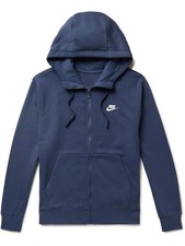 Image of Nike Sportswear Club Fleece Navy Full- Zip Hoodie Navy BV2645-410