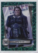 2025 Topps Chrome WWE Teal Laser Refractor 23/175 Piper Niven #152 1g2u
