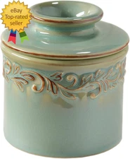 the Original  Crock by L Tremain a Countertop French Ceramic Butter Dish Keeper