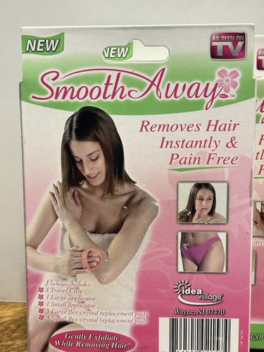 Kit Depilazione Smooth Away Confezione Esfolia Delicatamente NUOVO SIGILLATO Visto in Tv - Foto 2 di 7