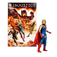 McFarlane DC Direct - Injustice 2 - Page Punchers - 7 Supergirl Figure with Comi