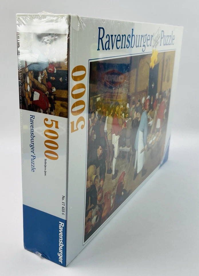 Ravensburger 5000-Piece Jigsaw Puzzle "The Peasant Wedding" by Pieter Bruegel - Image 2 of 4