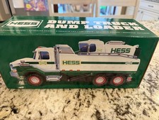 RARE Vintage New 2017 Hess Truck Dump Truck And Loader