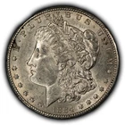 1884-CC $1 Morgan Silver Dollar - Key Date Carson City - AU/UNC - SKU-B5857