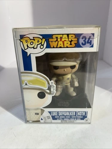 Funko Pop! Vinyl: Star Wars Luke Skywalker (Tatooine) #34 W/ Protector New
