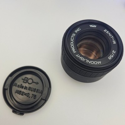 Zenit IR 2/58 Moonlight Products INC Objektiv. Made In Russia M52 x 0,75. Refbf
