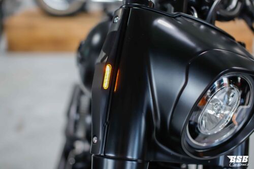 Stash 21 intermitente para Harley Davidson FAT BOY Milwaukee Eight 2017-2022 negro - Imagen 3 de 7
