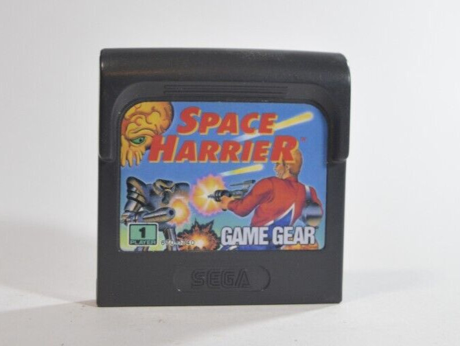 Space Harrier Game Gear GG game  PAL SEGA authentic retrogaming original