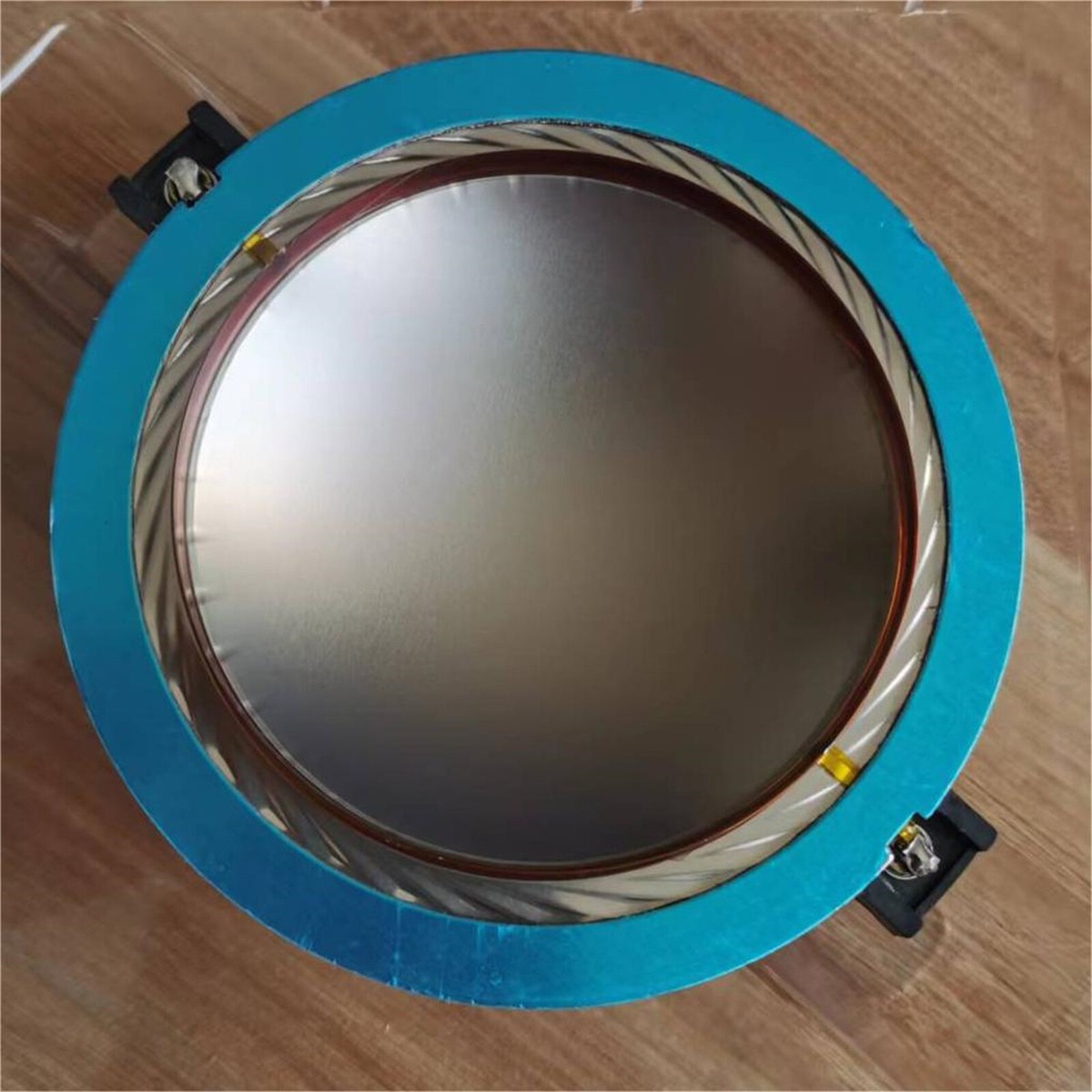 2pcs diaphragm For PRV D3220Ti, D3220Ti-ND, D375Ti Driver 8 ohms Blue Titanium e