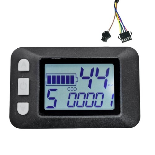 Contrôleur de moteur avancé 36 V 48 V avec écran LCD pour scooters électriques pour Kugoo, accessoires de trottinette électrique MR-100 avec écran LCD 36 V 48 V (36 V