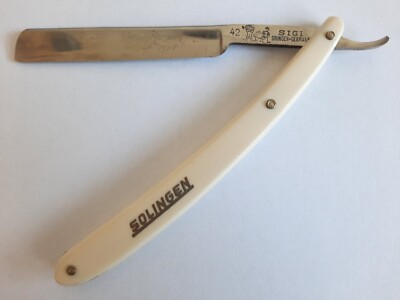西洋剃刀　solingen BREIDORA Breidora Stainless - Near Pristine 13/16 Full Hollow Blade
