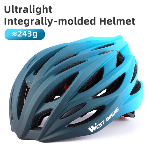 Ultralight Bicycle Helmet Integrated Moulding Helmet Road Bike Helmet Protective - Picture 8 of 31