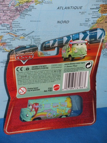 DISNEY PIXAR CARS FILLMORE #37 PEACE CAR LOOK MY EYES CHANGE ***BRAND NEW*** - Picture 5 of 7