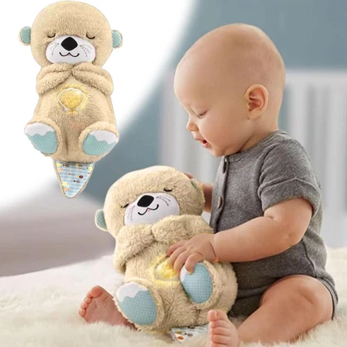 Oso de peluche musical LED máquina de sonido música luz y movimiento de respiración rítmica - Imagen 21 de 39