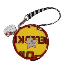 JuJuBe Pacifier Holder with Strap Hello Kitty Collection Strawberry Stripes