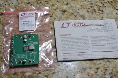 NOS Linear Technology DEMO 1477A LTM4609EV Buck-Boost DC/DC uModule Regulator