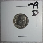 1979 - D Mint - Roosevelt Dime + Protective Coin Holder!
