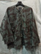 MIL-TEC WWII GERMAN HEER ARMY SPLINTER CAMO REVERSIBLE FIELD SMOCK
