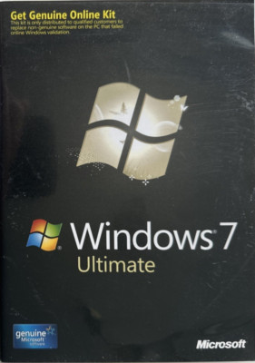 Windows 7 Ultimate Edition 32 bit and 64 bit discs *NO PRODUCT KEY*