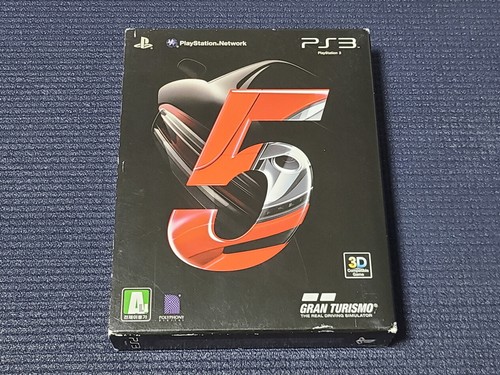 Sony PlayStation3 Gran Turismo 5 Set Retro Game Korean Version for PS3 Console - Picture 2 of 9