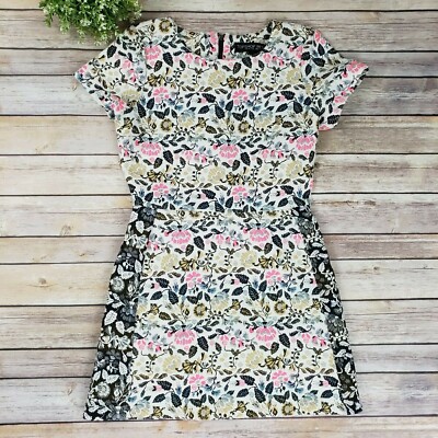topshop beige dress Topshop - Mini Dress - Women - Linen/Viscose - 4 US