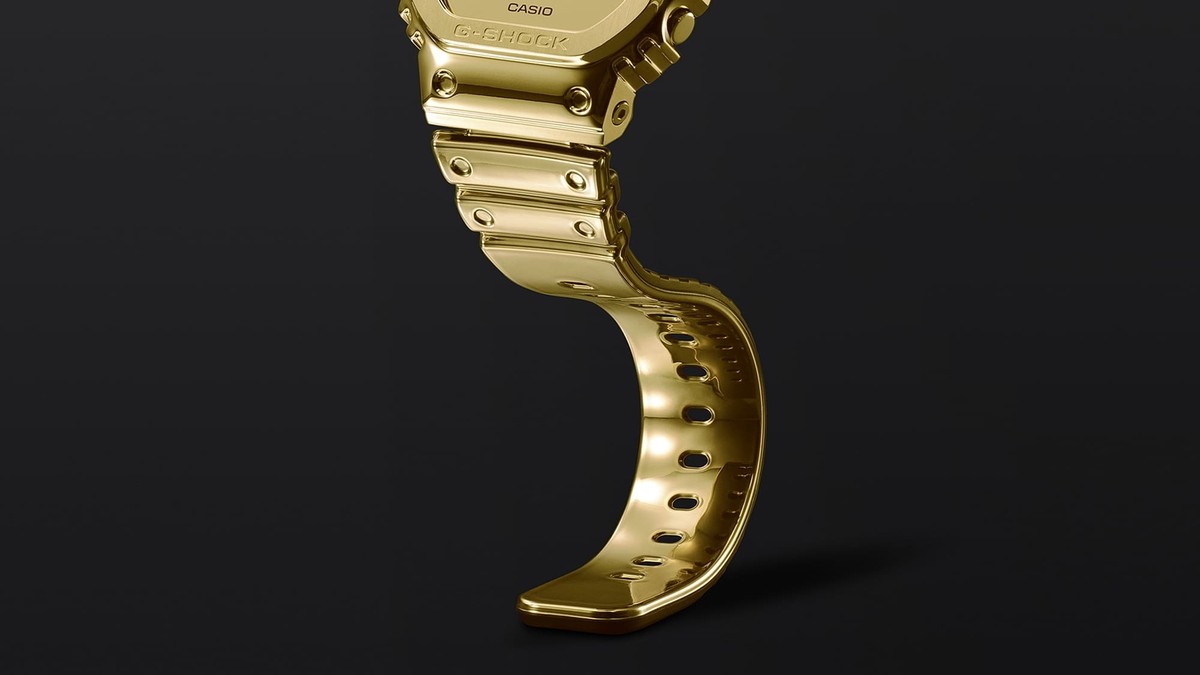 時計 CASIO G-SHOCK GM-5600YMG-9JF CASIO WATCH G-SHOCK FINE METALLIC SERIES G-STEEL 5600 SERIES