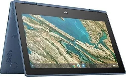 Chromebook X360 11 G2 EE 11" Touchscreen 2 in 1 Laptop Intel Celeron 4GB, 32GB - Picture 1 of 2