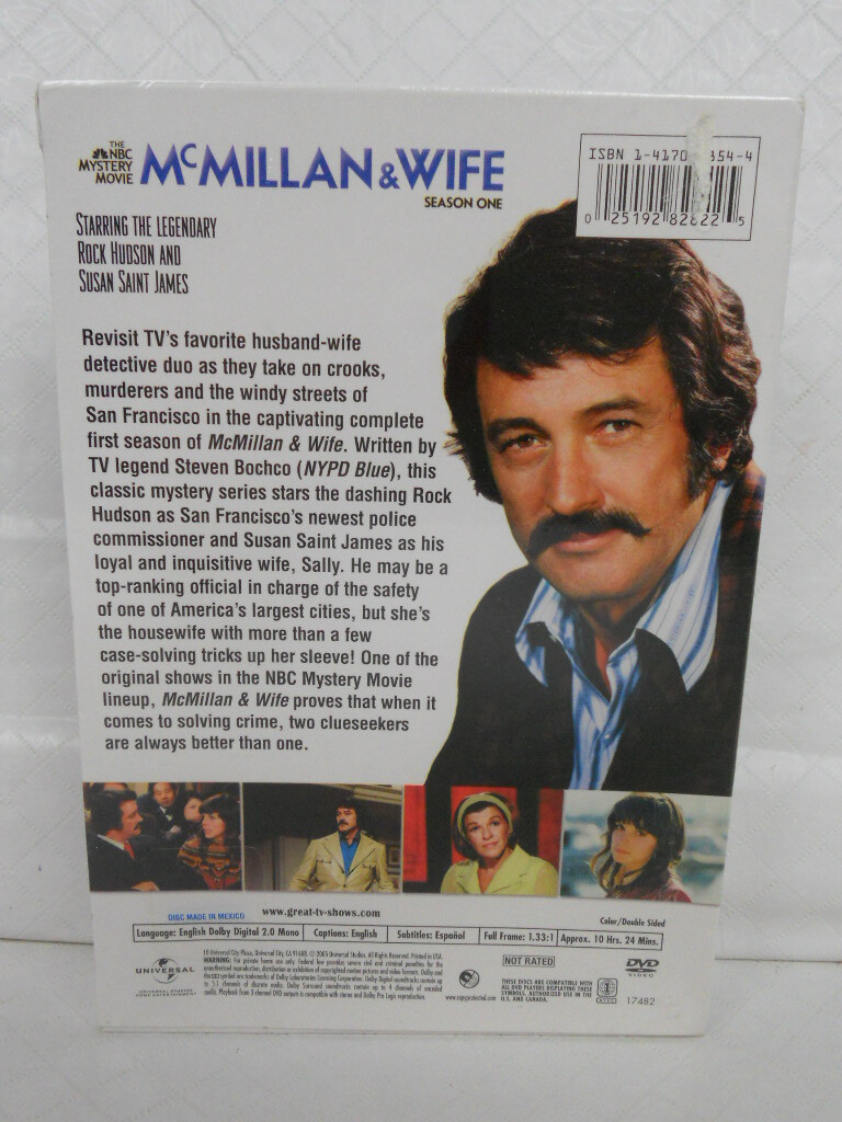 McMillan Wife - The Complete First Season (DVD, 2005, 2-Disc Set