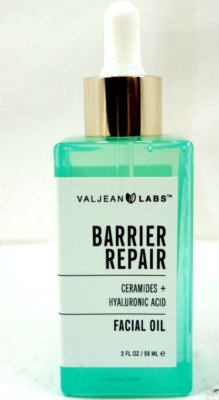 Valjean Labs Barrier Repair Facial Oil Ceramides + Hyaluronic Acid 2fl.oz NEW!!