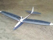 Baby Boomer Planeador 40" Envergadura RC Avión Kit Corte Láser Balsa Capa Kit Corto